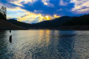 Jones Valley Arm of Shasta Lake at Sunrise